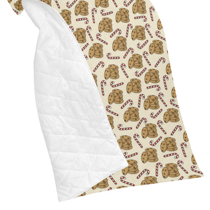 Cookie Pattern Print Design 04 Premium Quilt