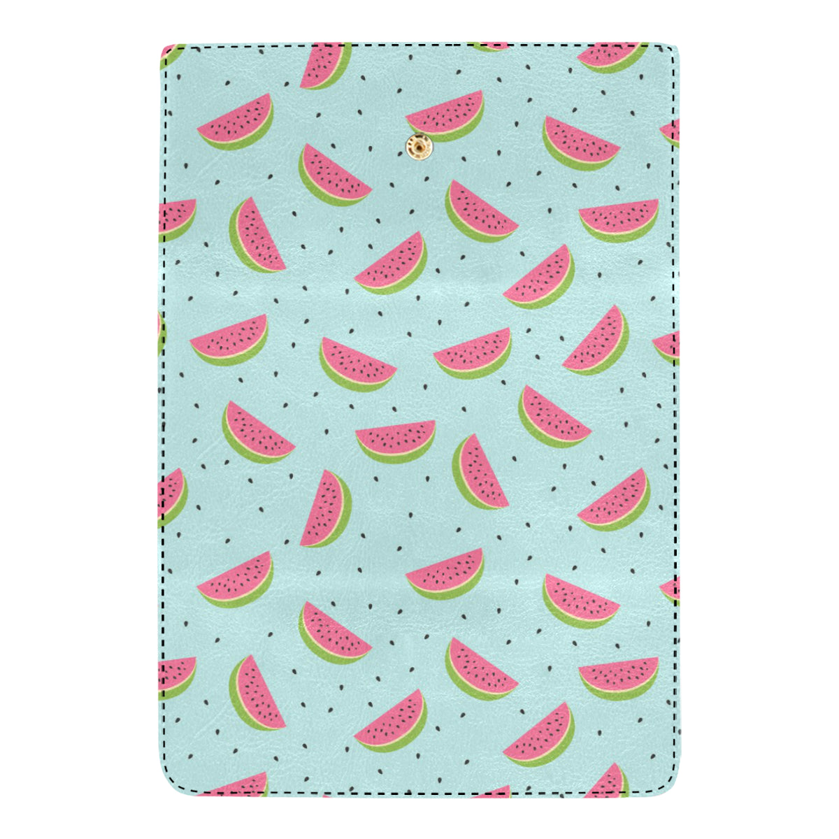 Watermelon Pattern Print Design WM06 Women's Trifold Wallet