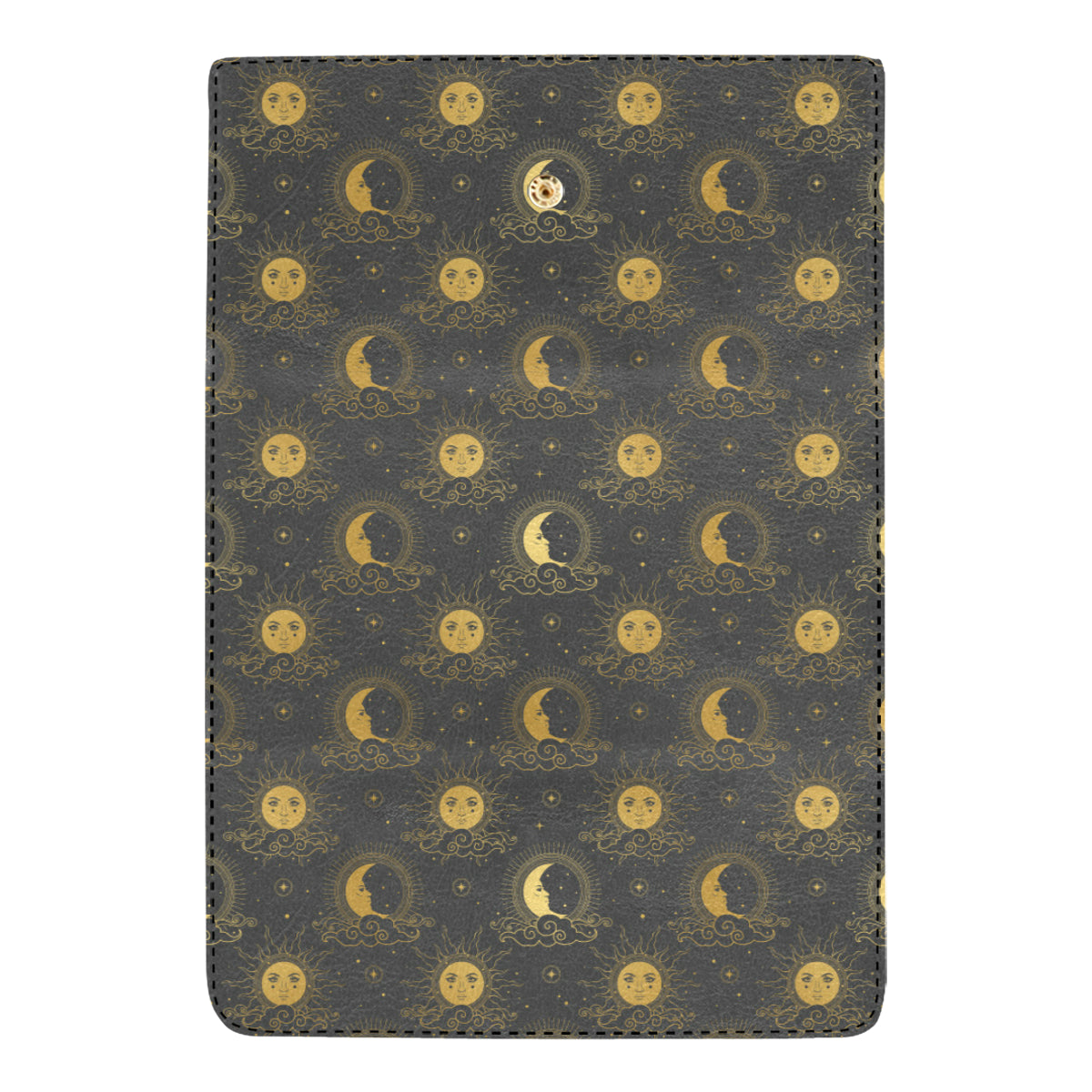Celestial Moon Sun Pattern Print Design 05 Women's Trifold Wallet
