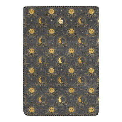 Celestial Moon Sun Pattern Print Design 05 Women's Trifold Wallet