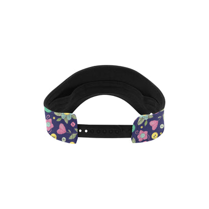 Crochet Pattern Print Design 02 Unisex Sun Visor