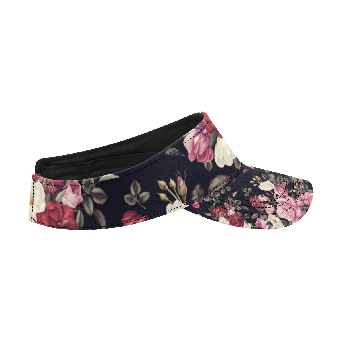 Rose Pattern Unisex Sun Visor