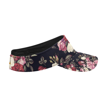 Rose Pattern Unisex Sun Visor