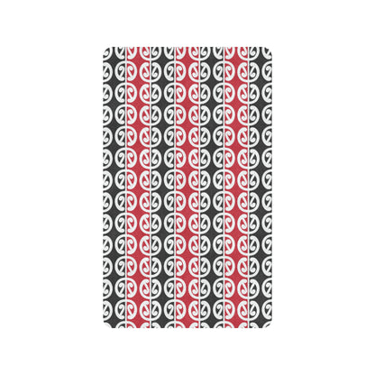 Maori Classic Themed Design Print Rubber Doormat