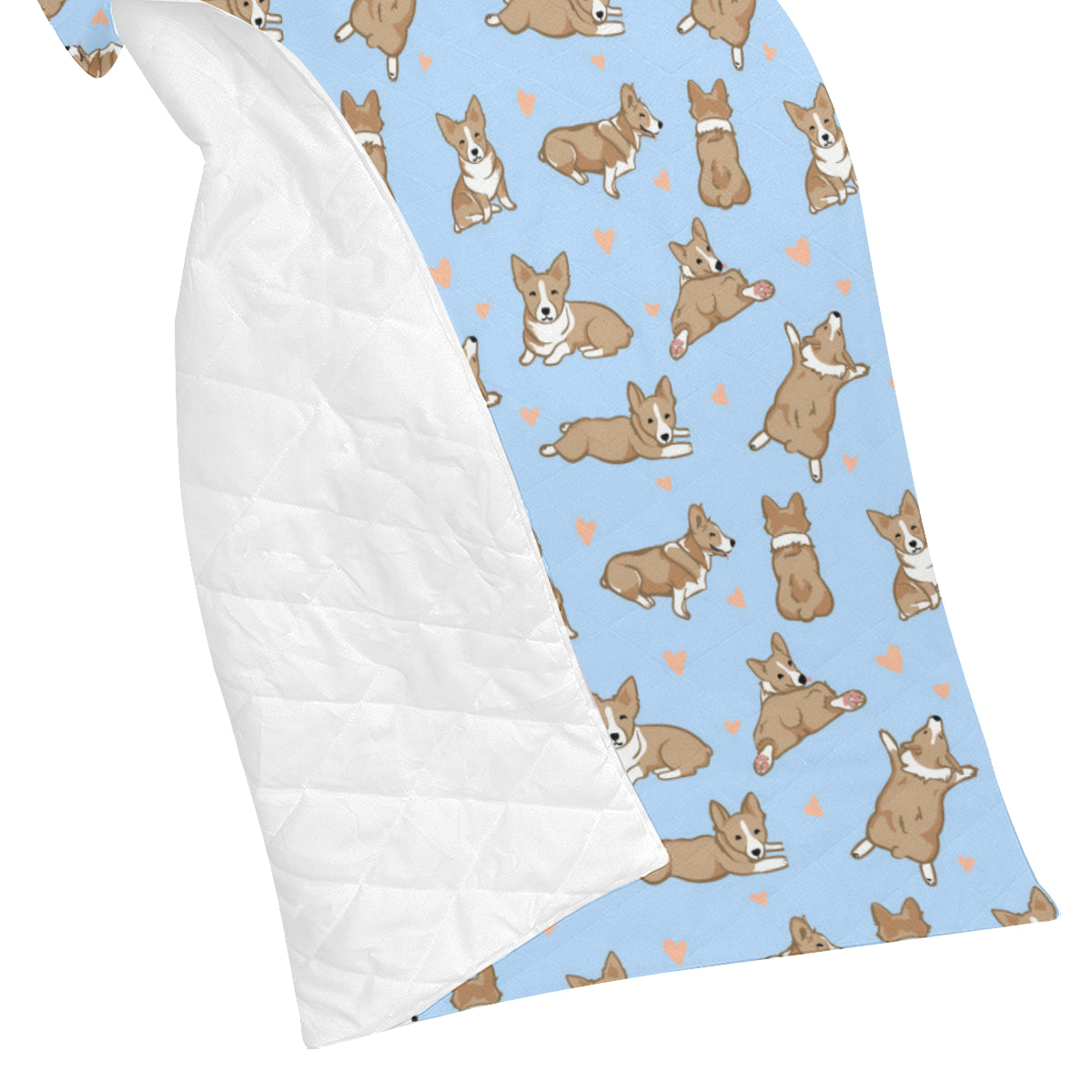 Pembroke Welsh Corgis Pattern Print Design A05 Premium Quilt