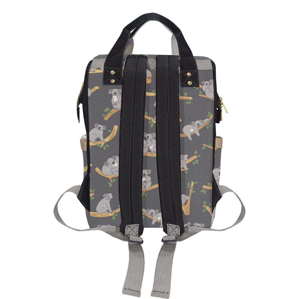Koala Pattern Print Design 07 Diaper Bag Backpack