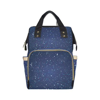 Night sky Pattern Print Design A03 Diaper Bag Backpack