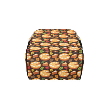 Pie Pattern Print Design A03 Diaper Bag Backpack