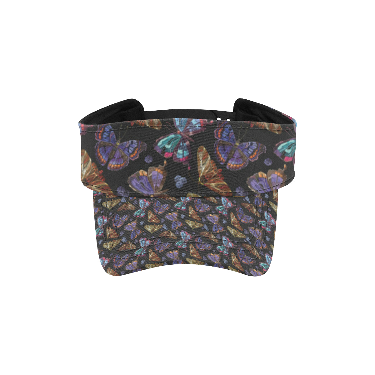 Butterfly Pattern Print Design 013 Unisex Sun Visor