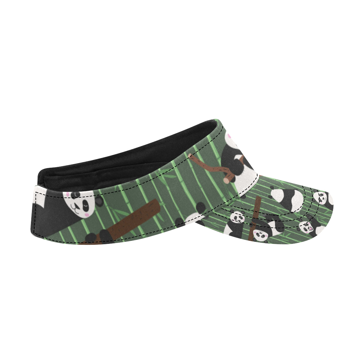 Panda Pattern Print Design A04 Unisex Sun Visor
