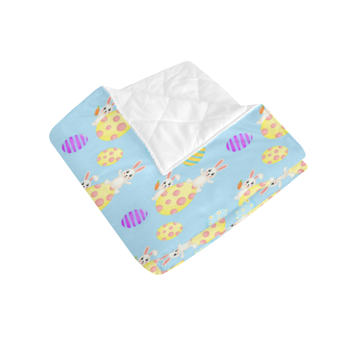 Easter Eggs Pattern Print Design RB015 Premium Quilt