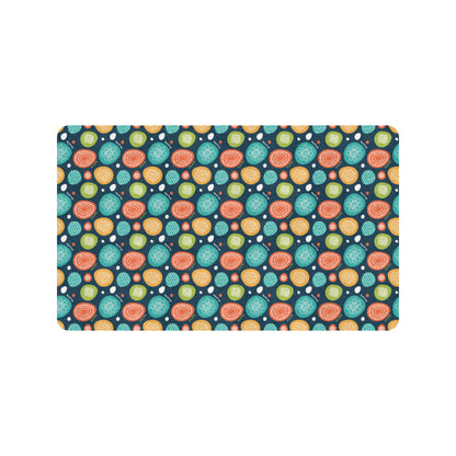 Swedish Themed Design Rubber Doormat