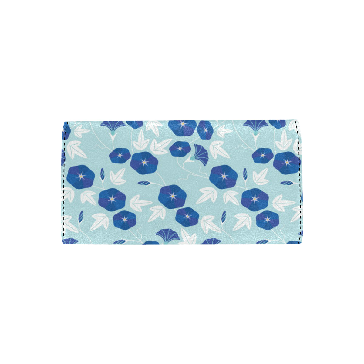 Morning Glory Pattern Print Design MG07 Women's Trifold Wallet