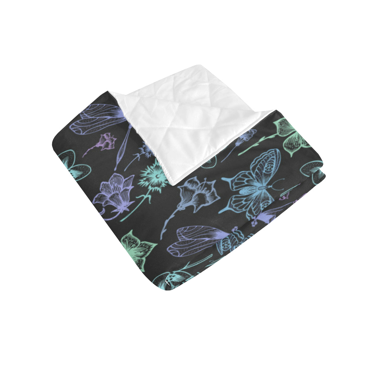 Butterfly Dragonfly Premium Quilt