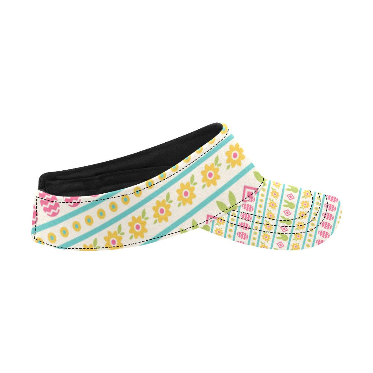 Easter Eggs Pattern Print Design RB016 Unisex Sun Visor