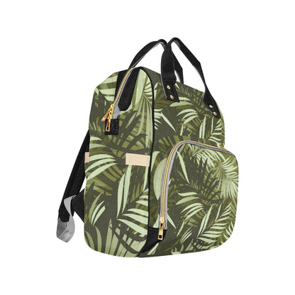 Palm Leaves Pattern Print Design PL05 Diaper Bag Backpack
