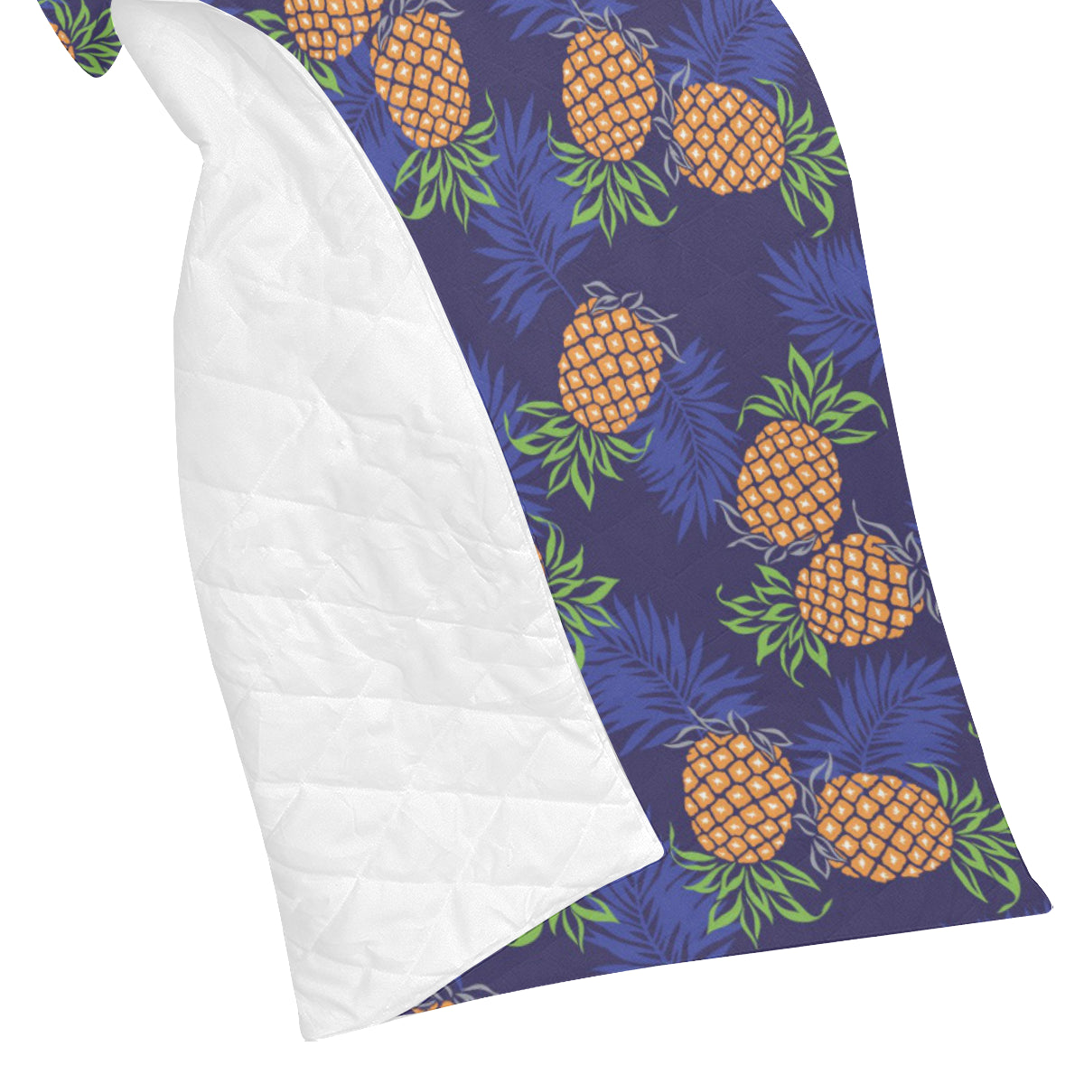 Pineapple Pattern Print Design PP02 Premium Quilt