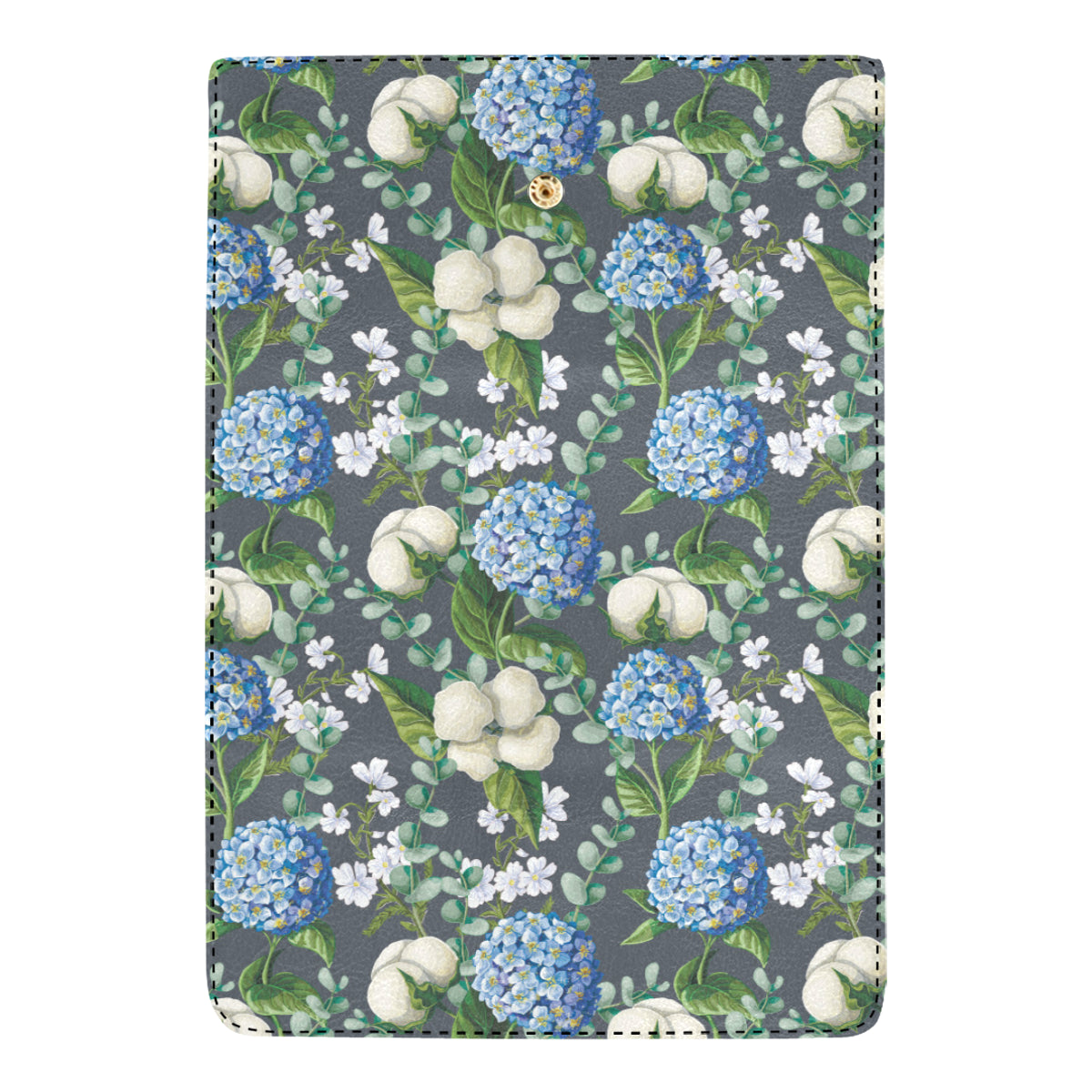 Hydrangea Pattern Print Design 02 Women's Trifold Wallet
