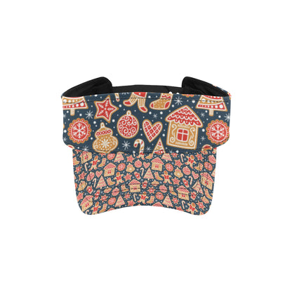 Gingerbread Pattern Print Design 03 Unisex Sun Visor