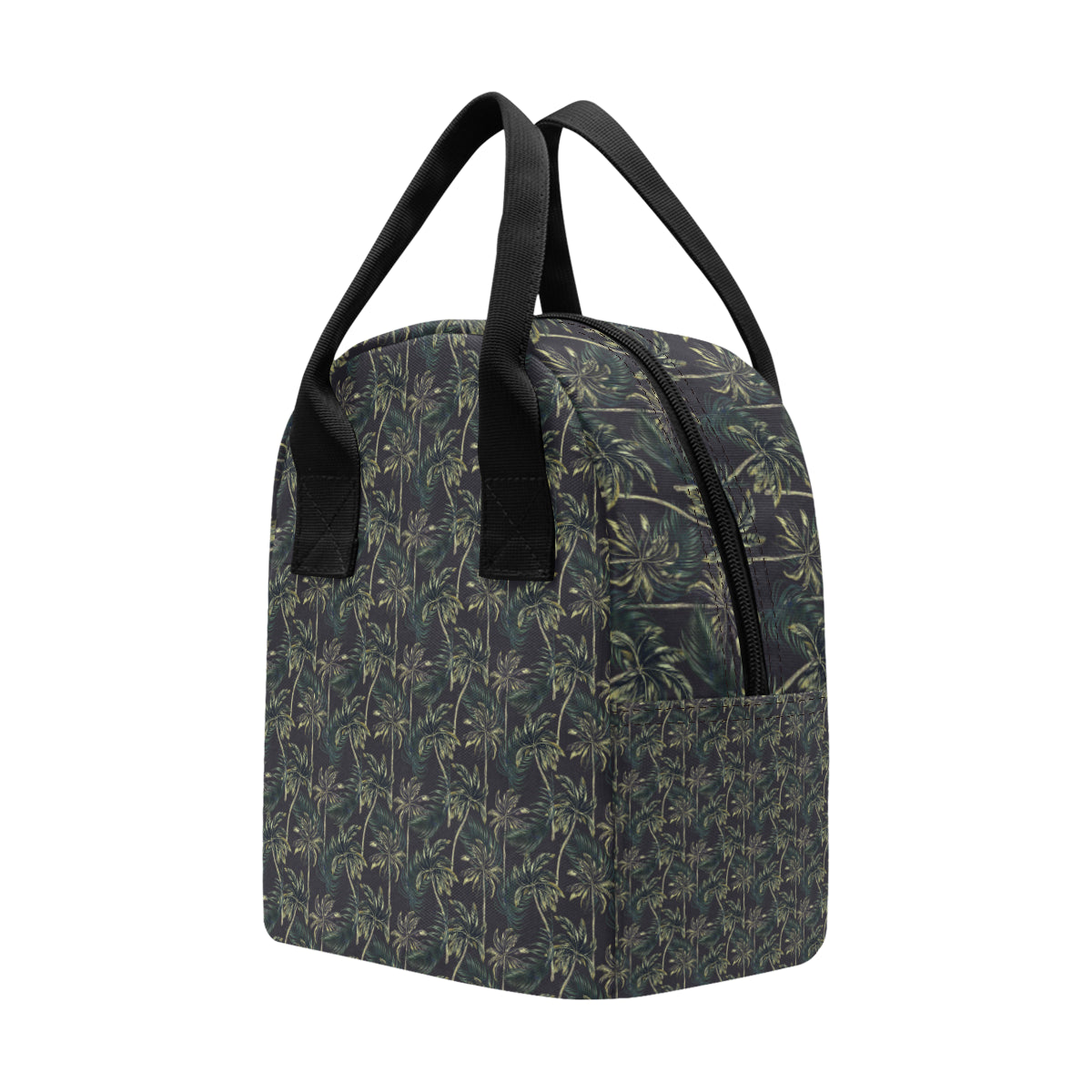 Palm Tree Background Design Print Insulated Lunch Bag