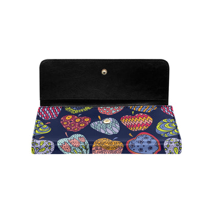 Apple Pattern Print Design AP05 Women's Trifold Wallet