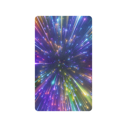 Celestial Rainbow Speed Light Rubber Doormat