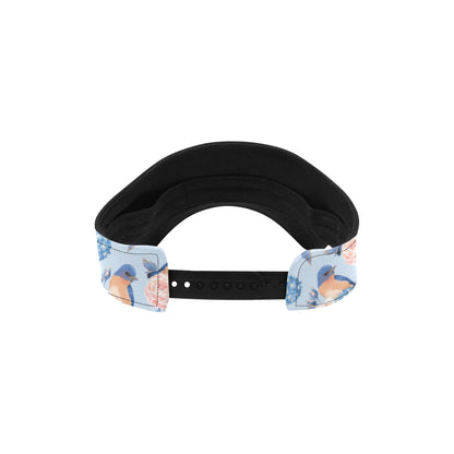 Bluebird Pattern Print Design 01 Unisex Sun Visor