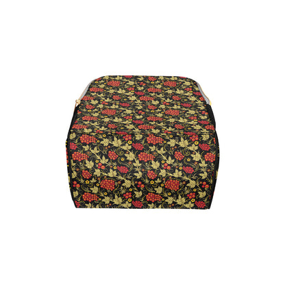 Cranberry Pattern Print Design CB02 Diaper Bag Backpack