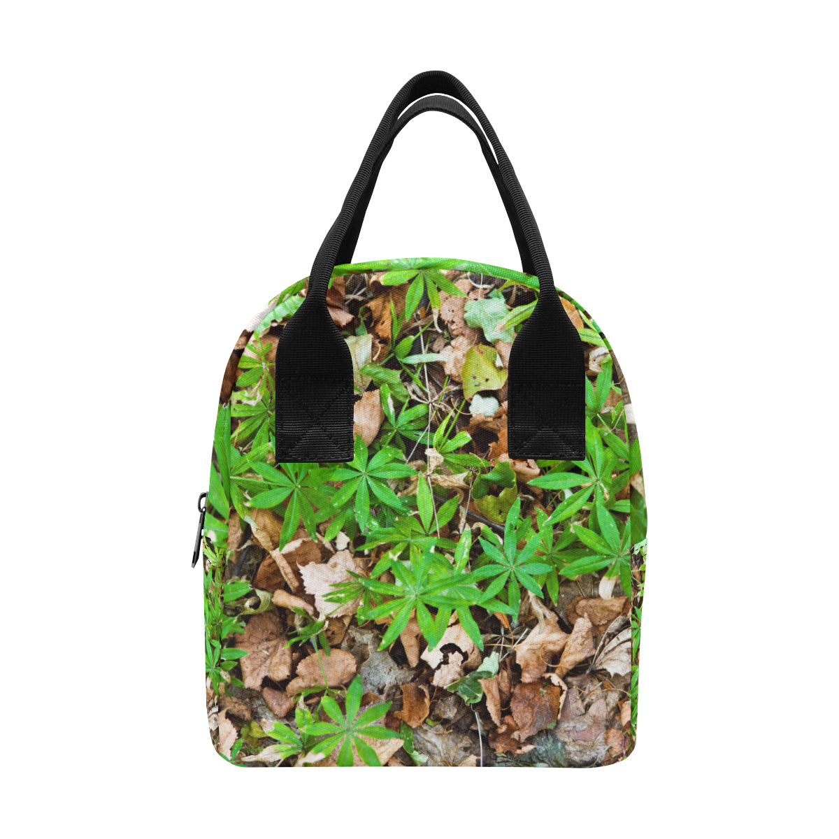 Camouflage Realistic Tree Fresh Print Insulated Lunch Bag
