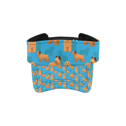Briards Pattern Print Design 01 Unisex Sun Visor