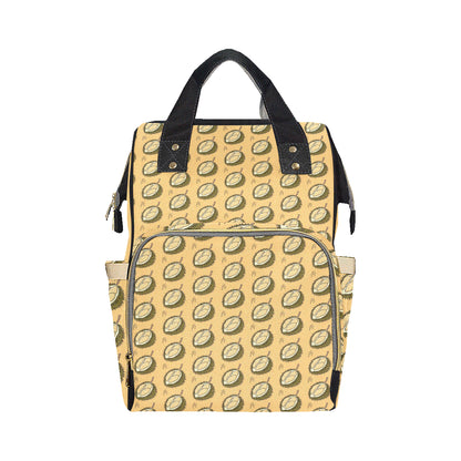 Durian Pattern Print Design DR02 Diaper Bag Backpack