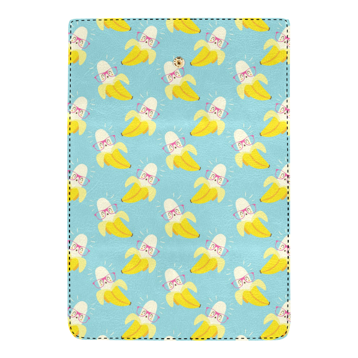 Banana Pattern Print Design BA07 Women's Trifold Wallet