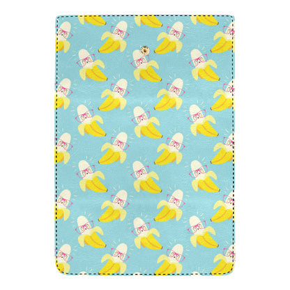 Banana Pattern Print Design BA07 Women's Trifold Wallet