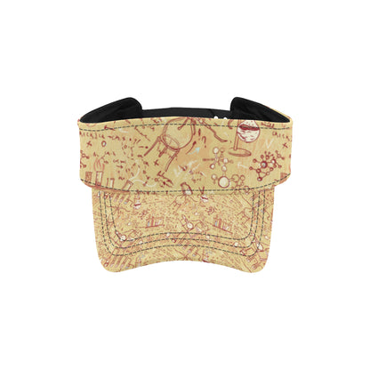 Chemical Pattern Print Design 01 Unisex Sun Visor