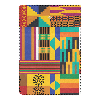 Kente Pattern Print Design 03 Women's Trifold Wallet