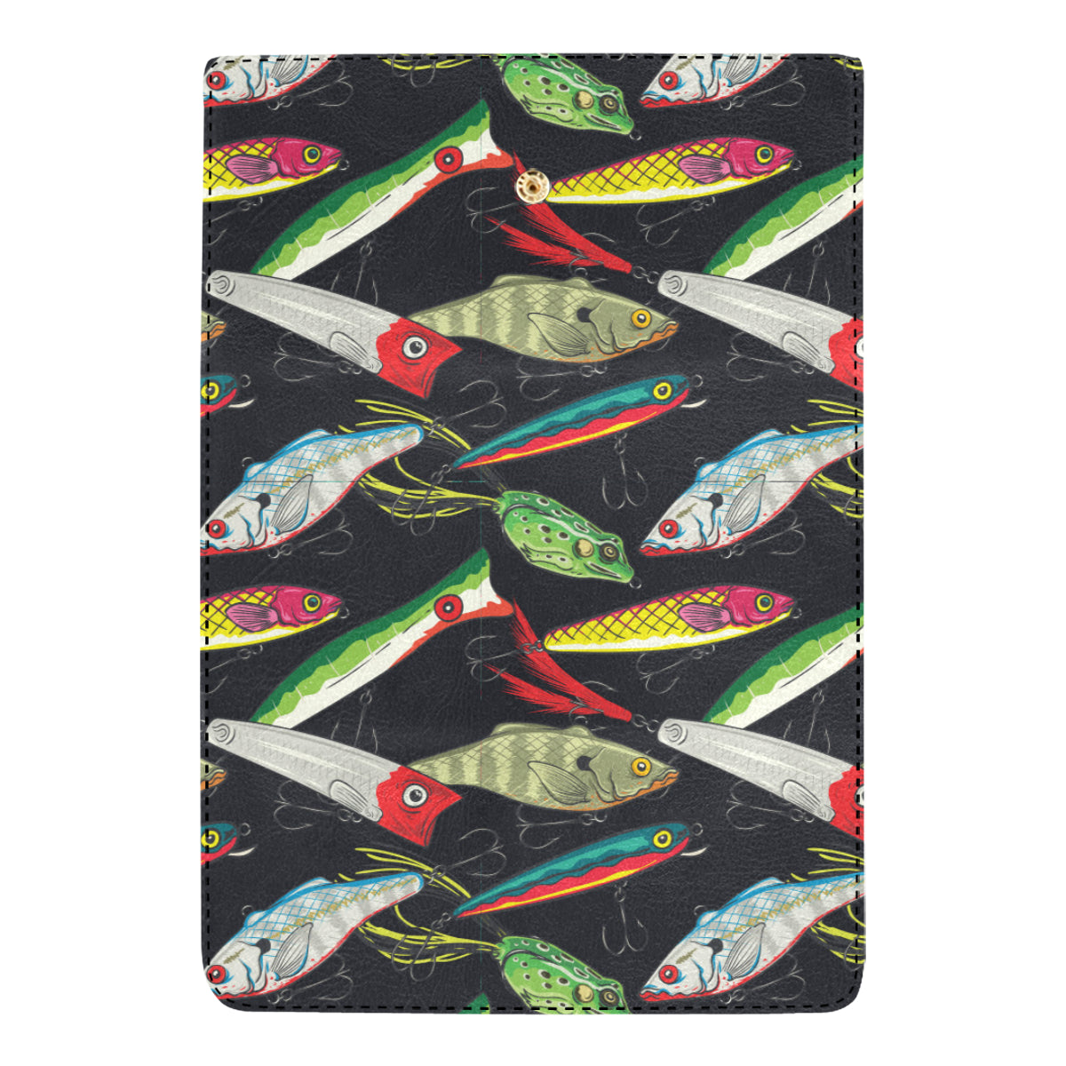 Fishing Bait Print Women's Trifold Wallet