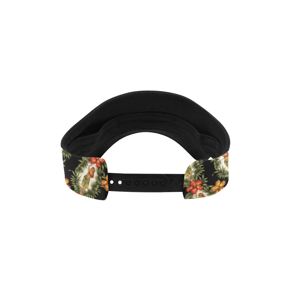 Hawaiian Flower Hula Hibiscus Print Unisex Sun Visor