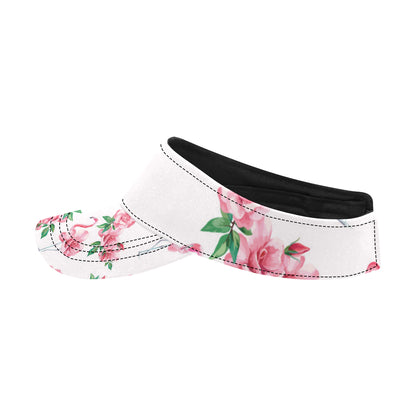 Flamingo Rose Pattern Unisex Sun Visor