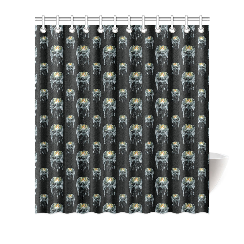 Angel with Wings Cute Design Print Shower Curtain