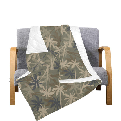 Palm Tree camouflage Premium Quilt