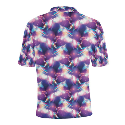 Unicorn Dream Men Polo Shirt