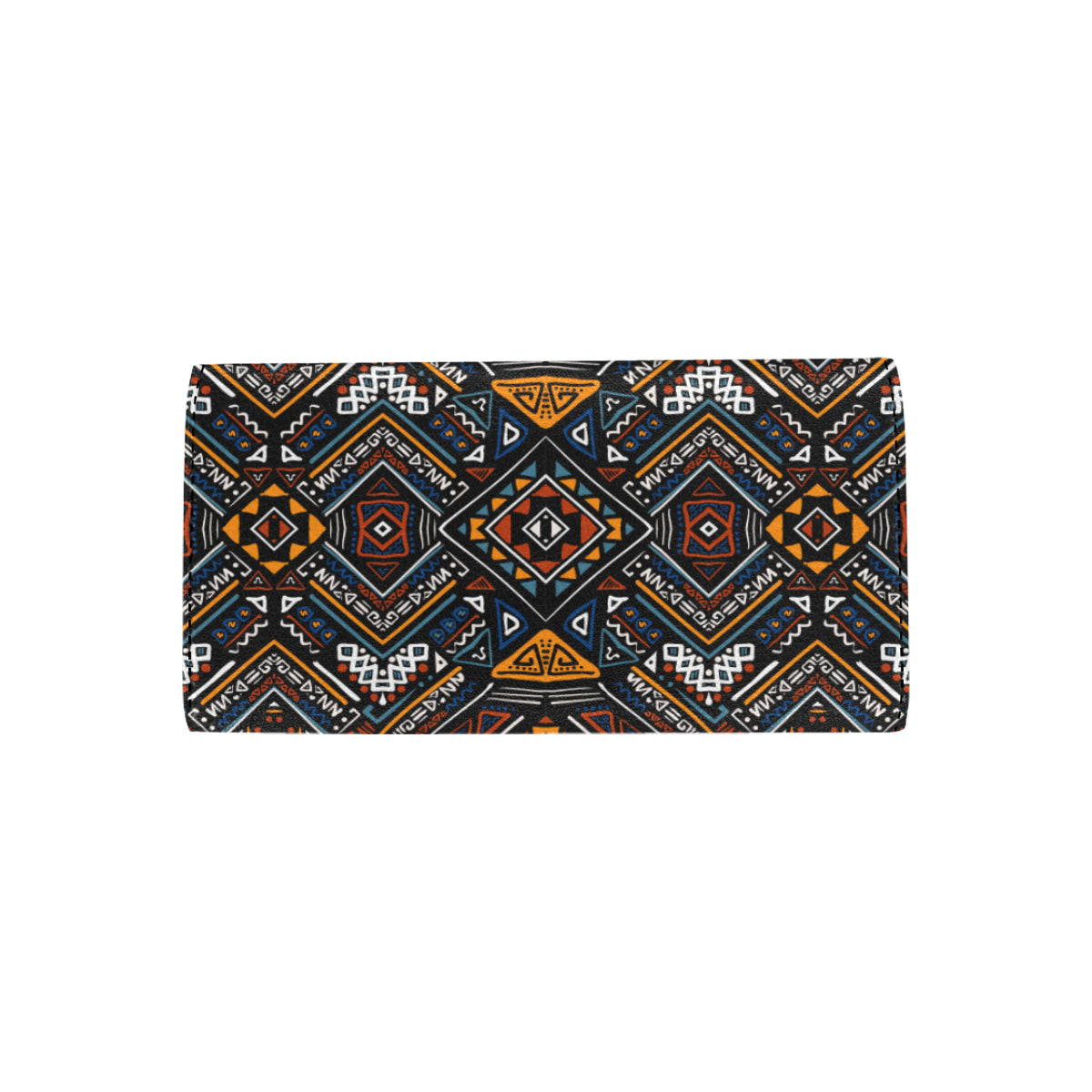 African Kente Print v2 Women's Trifold Wallet