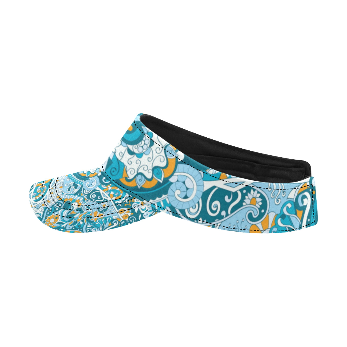 Funky Retro Pattern Print Design A03 Unisex Sun Visor