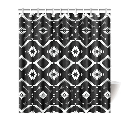 Native Pattern Print Design A04 Shower Curtain