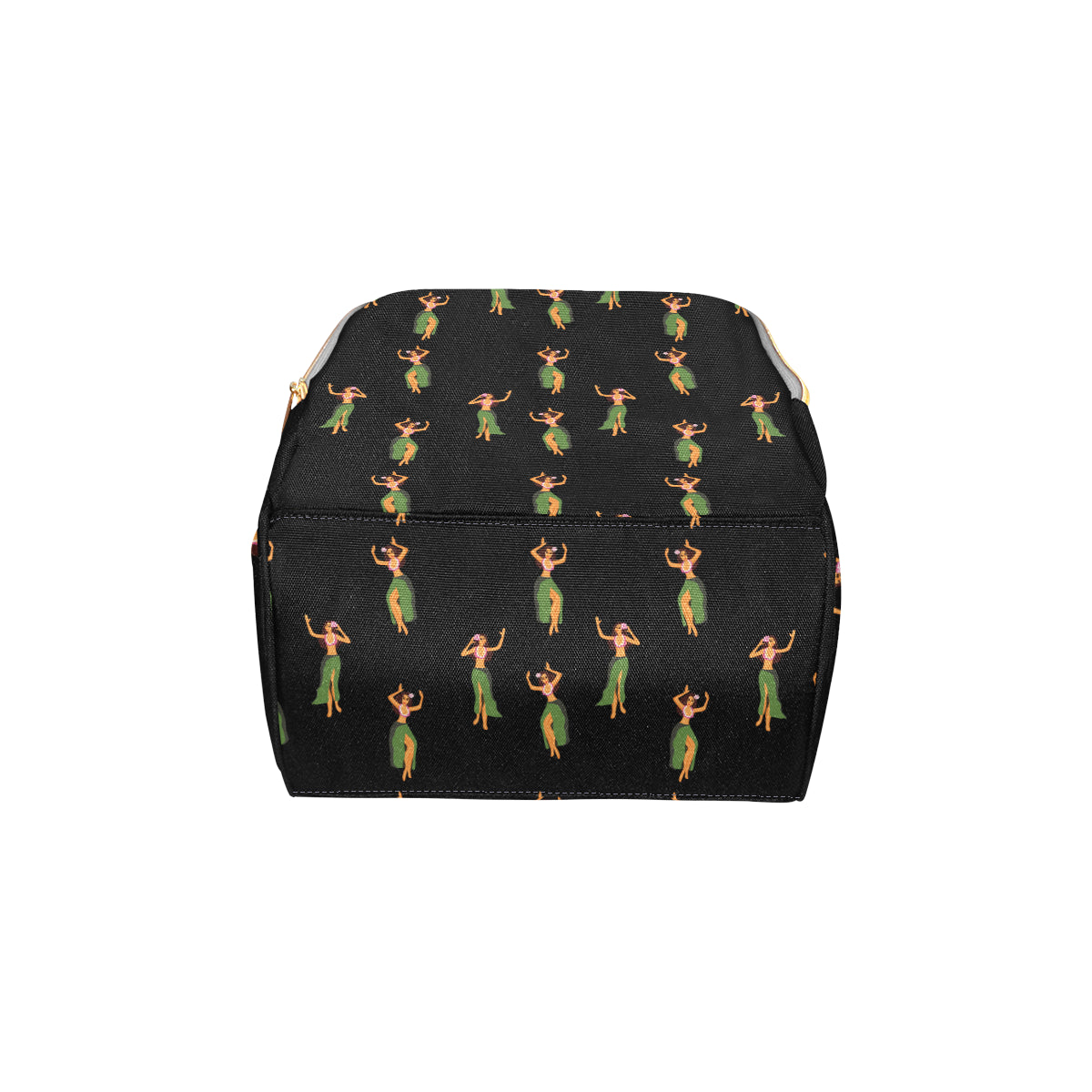 Hula Dancers Girl Pattern Print Design 01 Diaper Bag Backpack
