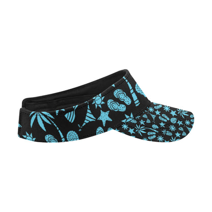 Beach Scene Pattern Print Design 03 Unisex Sun Visor