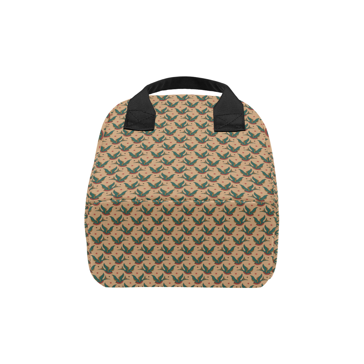 Old School Tattoo Swallow Design Insulated Lunch Bag