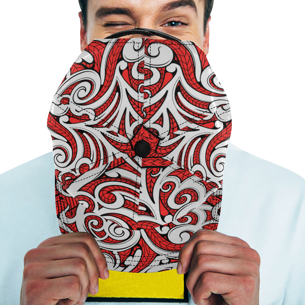 Maori Polynesian Themed Design Print Snapback Cap