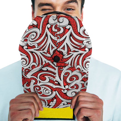 Maori Polynesian Themed Design Print Snapback Cap