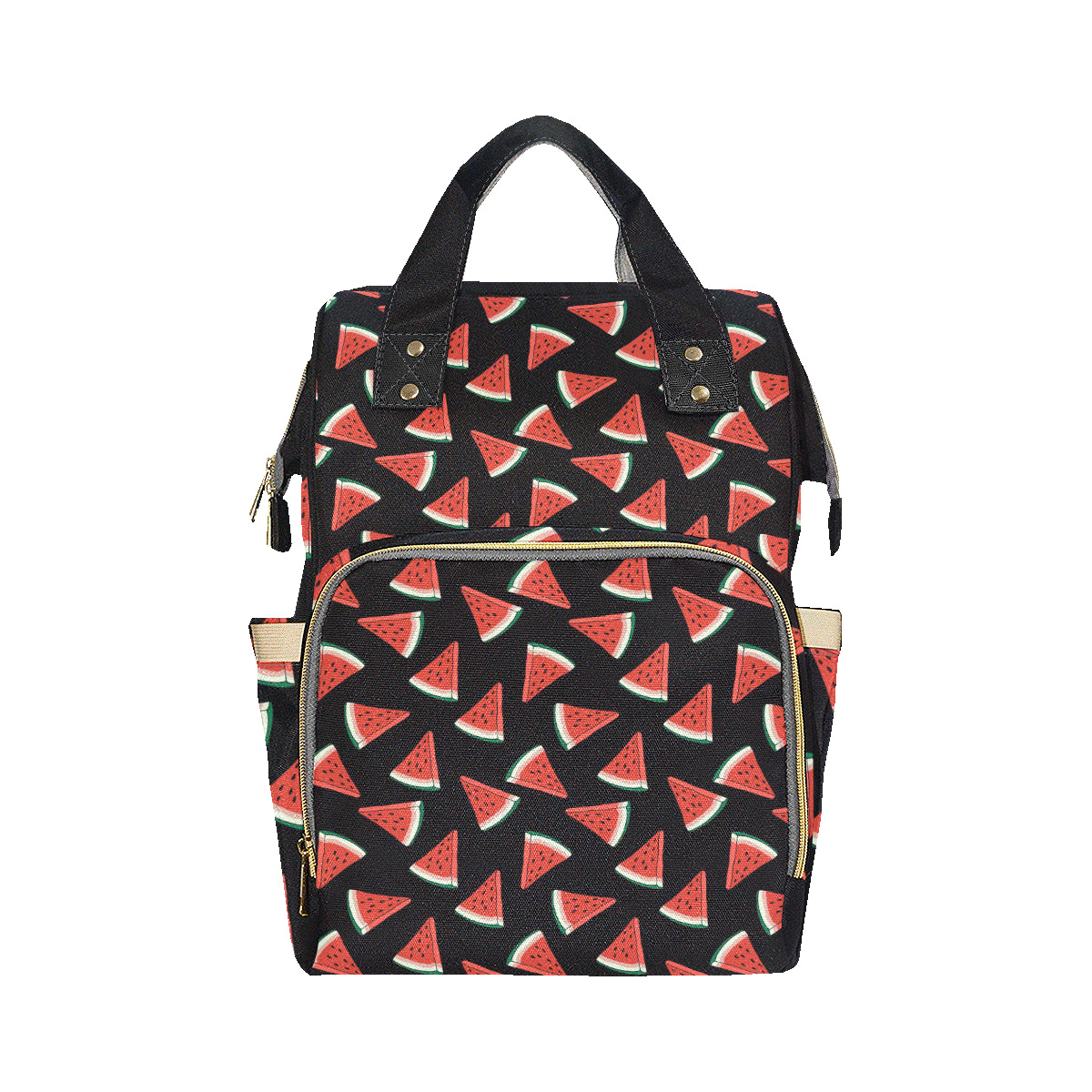 Watermelon Pattern Print Design WM01 Diaper Bag Backpack